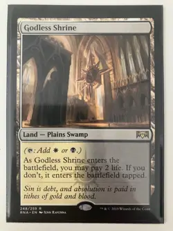 4x Godless Shrine - Ravnica Allegiance - NM/LP - MTG Playset - Image 3