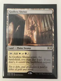 4x Godless Shrine - Ravnica Allegiance - NM/LP - MTG Playset - Image 4