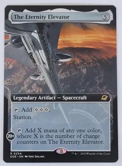 The Eternity Elevator (Extended) - NM - Edge of Eternities - EOE 354 - MTG - Image 1