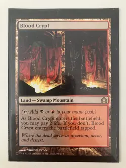 4x Blood Crypt - Return to Ravnica - NM/LP - Magic the Gathering Playset - MTG - Image 3