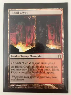 4x Blood Crypt - Return to Ravnica - NM/LP - Magic the Gathering Playset - MTG - Image 5