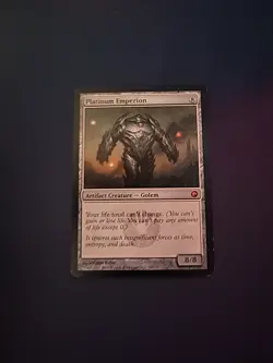 MTG Platinum Emperion Scars of Mirrodin Mythic Card 193/249 Regular - Image 1