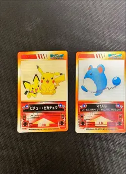 Set 4 Pikachu Snorlax Pokemon 3D-lenticular Change Card Nintendo Bandai Japanese - Image 3