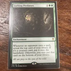 1x MTG Lurking Predators - Commander 2016 (C16) #156 - Magic the Gathering - Image 1