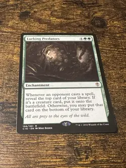 1x MTG Lurking Predators - Commander 2016 (C16) #156 - Magic the Gathering - Image 1