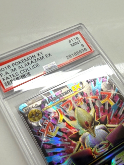 PSA 9 M Alakazam EX 118/124 Fates Collide Full Art Pokemon 2016 - Image 3