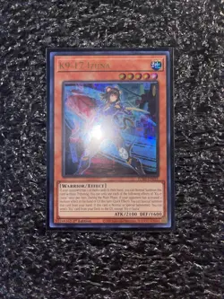 Yugioh K9-17 Izuna JUSH-EN031 Ultra Rare 1st Edition Near Mint - Image 1