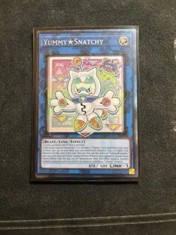 Yugioh Yummy Snatchy JUSH-EN022 Collector's Rare 1st Edition NM - Image 1