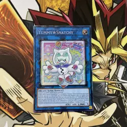Yugioh Yummy Snatchy JUSH-EN022 Collector's Rare 1st Edition NM - Image 1