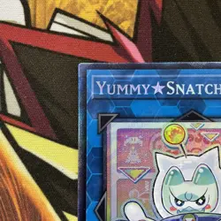 Yugioh Yummy Snatchy JUSH-EN022 Collector's Rare 1st Edition NM - Image 2