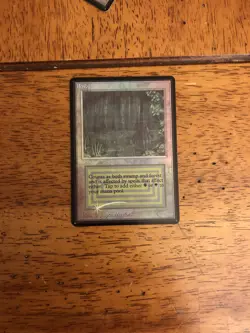 Mtg - Bayou - FOIL - Unlimited - Beta - Legacy Artist Alter Commander - Image 2