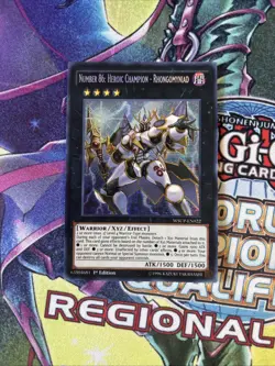 (YBL) Yugioh Number 86: Heroic Champion - Rhongomyniad WSUP-EN022 Secret 1st LP - Image 1