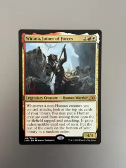 Winota, Joiner of Forces Ikoria: Lair of Behemoths NM MTG MYTHIC Magic - Image 1
