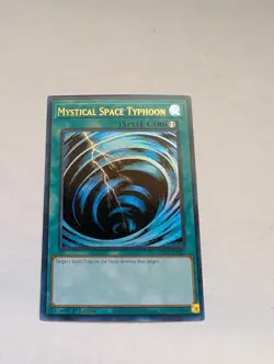 Yugioh Mystical Space Typhoon HAC1-EN023 Duel Terminal Ultra Rare 1st Ed NM - Image 1