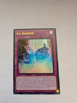 Ice Barrier RA01-EN071 Super Rare Trap Card NM Yugioh - Image 1