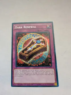 Yugioh Dark Renewal YGLD-ENB00 Secret Rare Limited Edition NM - Image 1