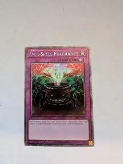 Yugioh! - Anti-Spell Fragrance - RA02-EN076 - Platinum Secret Rare -1st Ed-NM/M - Image 1