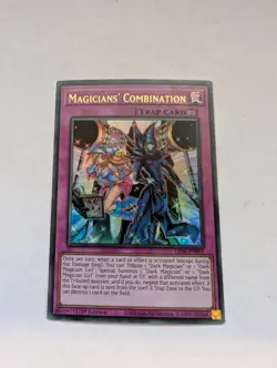 Yugioh Magicians’ Combination LED6-EN005 Ultra Rare 1st Ed NM - Image 1
