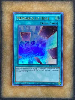 Yugioh Memories of Hope MP20-EN100 Ultra Rare 1st Ed NM - Image 1