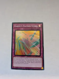 Yugioh! Harpie's Feather Storm - RA01-EN073 - Super Rare - 1st Edition Near Mint - Image 1