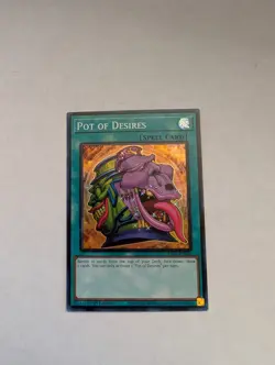 Pot of Desires - RA01-EN056 - Super Rare - NM - First Ed - Yugioh TCG - Image 1