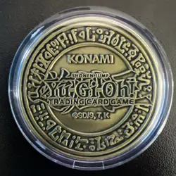 YuGiOh Official WCQ 2025 Pre-Reg Gold Coin | Ojama Trio | Konami - Image 2