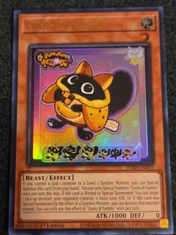 Yugioh Cooky Yummy JUSH-EN017 Ultra Rare 1st Edition Near Mint - Image 1