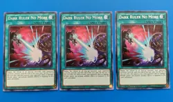 x3 Playset Near Mint Yugioh Dark Ruler No More TN19-EN014 Prismatic Secret Rare - Image 1