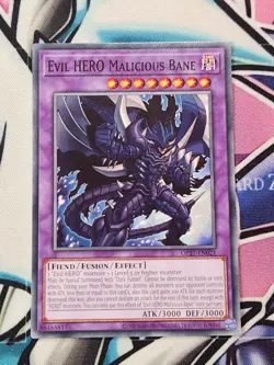 YUGIOH Evil Hero Malicious Bane OP27-EN021 Common - Image 1