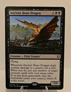 Ancient Brass Dragon MTG Commander Legends: Battle for Baldur's Gate Regular - Image 1