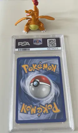 Swirl PSA 9 Charmander EX Dragon Holo Card 98/97 Secret Rare - Image 2