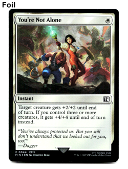 White Mage's Staff (FOIL) - Universes Beyond: Final Fantasy - MTG NM/M ⚪ - Image 1