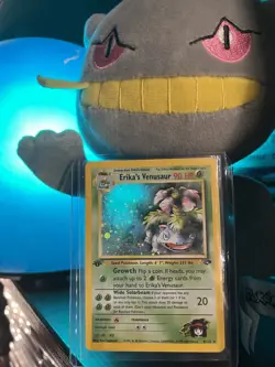 Pokemon TCG Erika's Venusaur Gym Challenge Holo Card 4/132 1st Edition Rare - Image 1