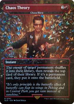 Chaos Theory | Chaos Warp (Secret Lair) PROMO HEAVILY PLD Red Rare CARD ABUGames - Image 1