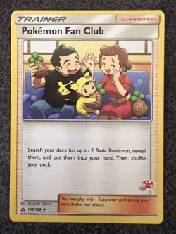 Pokemon Fan Club 133/156 Uncommon Pokemon Card NM - Image 1