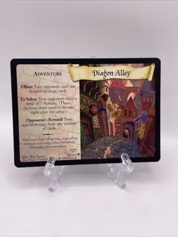 HARRY POTTER TCG BASE SET PROMO CARD DIAGON ALLEY - Image 1