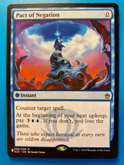 MTG 1x Pact of Negation # 68 The List - Masters 25 Magic the Gathering x1 NM - Image 1