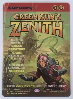 Green Sun's Zenith (Special Guest) (Foil) - NM - EOE SPG 127 - MTG - Magic - Image 1
