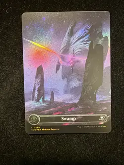 MTG Edge Of Eternities Swamp Borderless 264 Foil x1 NM - Image 1