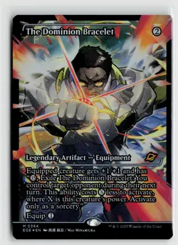 MTG Edge Of Eternities The Dominion Bracelet Showcase 364 Foil x1 NM - Image 1