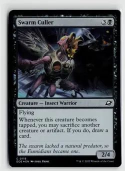 MTG Edge Of Eternities Swarm Culler Foil x1 NM - Image 1