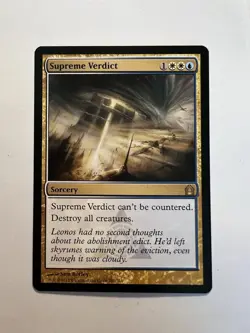 Supreme Verdict - MTG Return to Ravnica - NM - Image 1