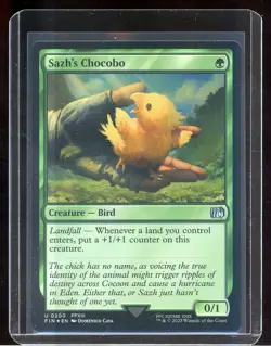 Sazh's Chocobo (Foil) | 0200 | Uncommon | MTG X Final Fantasy - Image 1