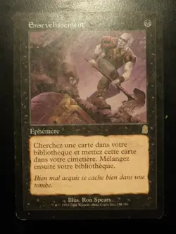 mtg magic entomb odyssey FRENCH vf fr ensevelissement odyssee - Image 1