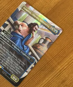Sokrates, Athenian Teacher, NM/Mint Serialized #187/500 Assassin’s Creed MTG 187 - Image 4