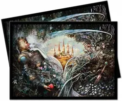 🃏 Ultra Pro Enchantment Sleeves Faerie Thone of Eldraine Magic Gathering MTG - Image 1