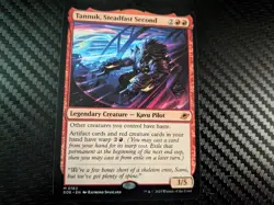 Tannuk, Steadfast Second #162 FOIL Mythic MTG Edge of Eternities M/NM, English - Image 1