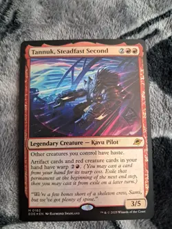 Tannuk, Steadfast Second #162 FOIL Mythic MTG Edge of Eternities M/NM, English - Image 1