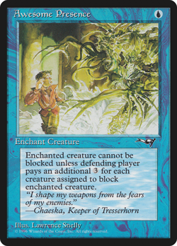Awesome Presence (Being Chased) _ (x4) _ Alliances - EX/NM - 23b _ MTG _4RCards - Image 1