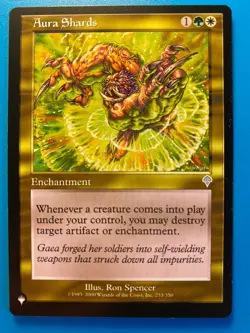 MTG 1x Aura Shards The List - Invasion # 233 Legacy Magic the Gathering x1 NM - Image 1